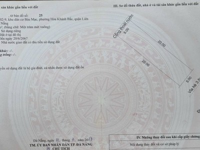 Bán  đất mt  bàu mạc 19,p hoà khánh bắc,quận liên chiểu.đà nẵng 2
