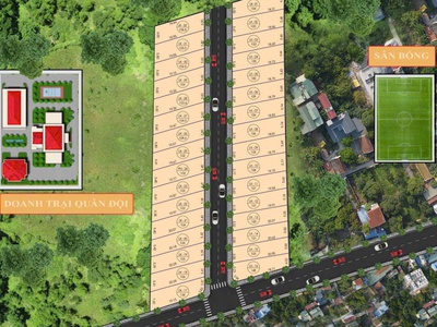 Chỉ còn 18 lô đất giá f0 tại khu dự án phú ninh - valley - sổ đỏ từng lô - đầu tư sinh lời 3