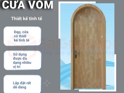 Cửa Vòm Giả Gỗ: Nét Đẹp Cổ Điển Hoài Cổ Trong Không Gian Hiện Đại 1