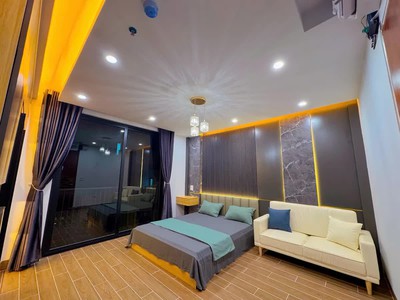 Nhà 51m , 7t, lô góc thang máy, chdv 11 phòng   kim giang thanh trì   21.9 tỷ 2