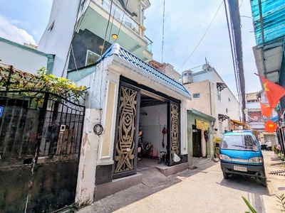 Bán nhà 4 tầng phạm hữu lầu q7 - hxh - ngang 4.6 m - giá 7x tỷ . 2