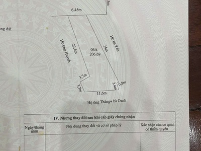 Bán gấp nhà mặt đường ngô gia tự 206m , mặt tiền 6.45m, giá rẻ 90tr/m 1