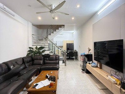 Nhà 4T 51M-mặt phố Lạc Nghiệp-mặt tiền đẹp-vỉa hè rộng-kinh doanh sầm uất-ở ngay 0