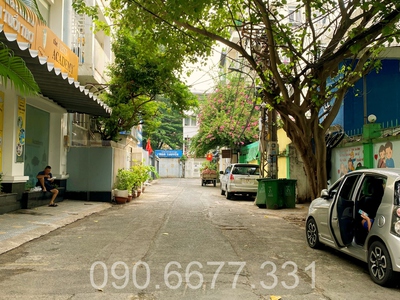 Khu vip lê văn sỹ - hẻm xe hơi 4m cạnh hẻm 8m - 5 tầng chỉnh chu - 4 x 14.5 vuông vức - 12.7 tỷ 0