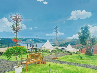 Làng Omm mở bán. view đồi chè Tâm Châu 1