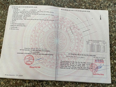 Bán lô góc kđt mipeco - vĩnh nguyên gần biển diện tích : 163.9m2 giá bán 13.5 tỷ thương lượng 1