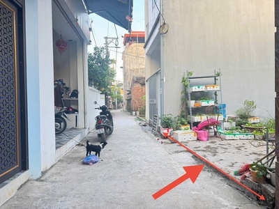 Đất đẹp tổ 4, quang minh, mê linh. 2 mặt thoáng trước - sau. gần khu công nghiệp 2