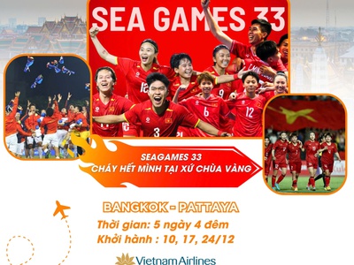 Chỉ 7.990K Cháy hết mình Sea Games 33 tại Xứ Chùa Vàng 0