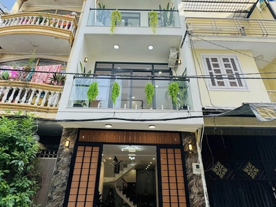 Bán nhà hxh 8m tô hiệu - thông qua phan anh, hòa bình, 4x14m, 3 tầng, 4pn, 8,4 tỷ. 0