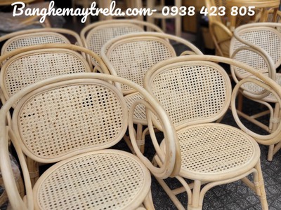 Ghế mây tre lưới mắt cáo 2