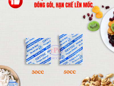Gói hút oxy bảo quản cho bánh mứt ngày Tết 3