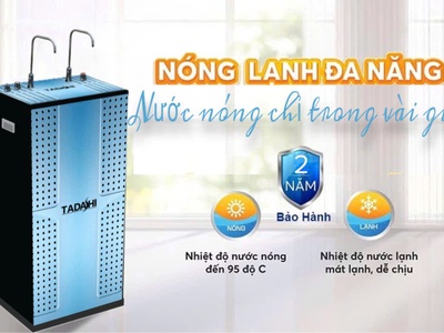 Máy lọc nước RO Tadashi nóng lạnh nguội TAD-NLN10XD cao cấp chính hãng 0