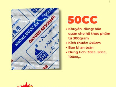 Giữ trọn hương vị - chống mốc thực phẩm gói hút Oxy Secco 2