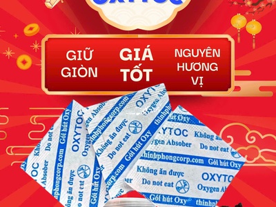 Gói Hút Oxy Cho Bánh Mứt Tết Giữ Trọn Hương Vị, Kéo Dài Hạn Sử Dụng 1