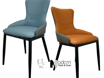 Ghế phòng ăn nệm simili chân sắt ECO 46A‑P 1