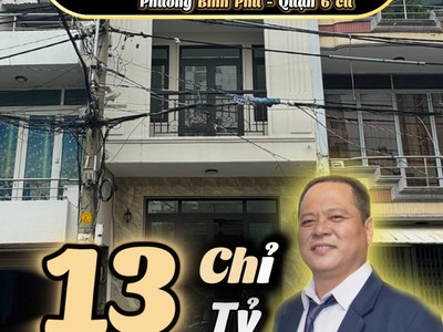  nhà mới xây 4 tầng   mt khu bình phú - 5pn   giá 13 tỷ - tìm nhà phố 0