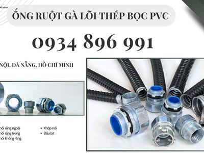 Ống Ruột Gà Lõi Thép Và Đầu Nối Phi 3/8, 1/2 Thanh Hóa, Hà Tĩnh, Nghệ An 1
