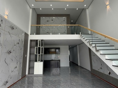 Bán nhà mới 1 trệt 1 lửng   tân triều - biên hòa thổ cư 100   diện tích 5 x 17.1m 1