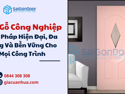 Cửa Gỗ Công Nghiệp: Giải Pháp Hiện Đại, Đa Dạng Và Bền Vững Cho Mọi Công Trình 4
