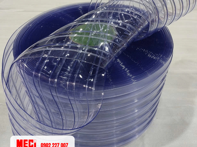 Rèm PVC có gân sóng đôi - Giải pháp cho kho xưởng hiện đại 1