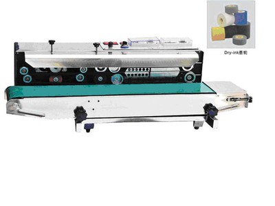 Máy ép miệng túi liên tục có in ngày tháng sản xuất FRD1000 0