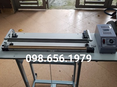 Máy ép miệng túi dập chân đường hàn 40,60,80cm, 1met 0