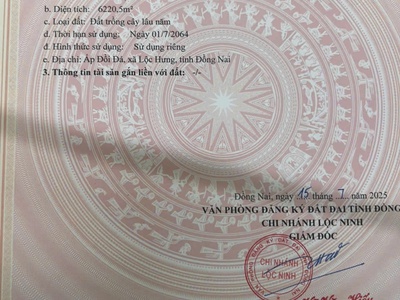 Đất dệp cần bán ở -  lộc hưng   lộc ninh   bình phước 1