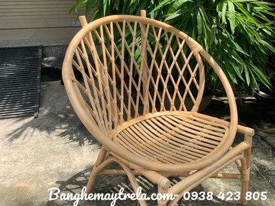 Ghế mây tre cafe 1
