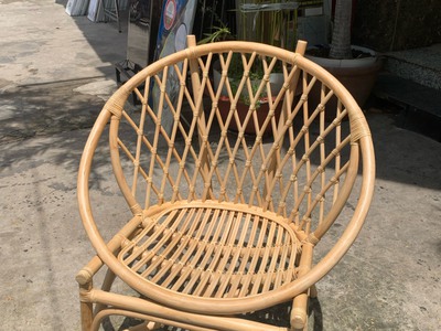 Ghế mây tre cafe 2