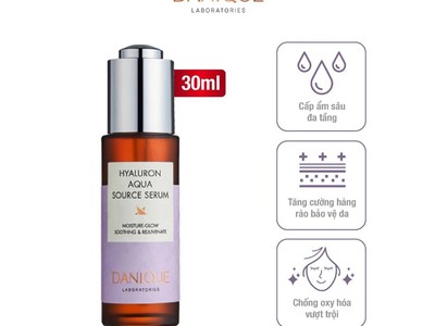 Tinh Chất Cấp Ẩm   Tái Tạo Trẻ Hoá Làn Da Danique Hyaluron Aqua Source Serum, Chai 30ml 0