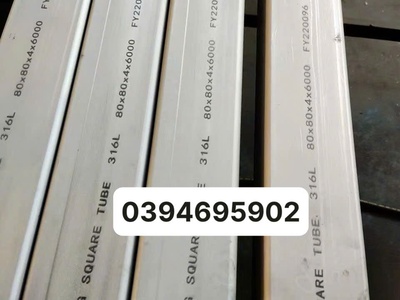 Ống hộp Vuông đúc hàn Inox 0