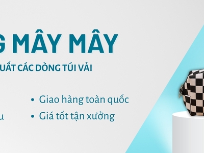 Xưởng Mây Mây - Xưởng chuyên gia công, sản xuất và may in túi vải 0