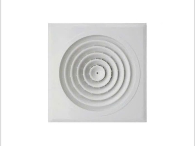  Miệng gió vuông tròn xoay 104b   Giải pháp thông gió toàn diện cho không gian hiện đại  0