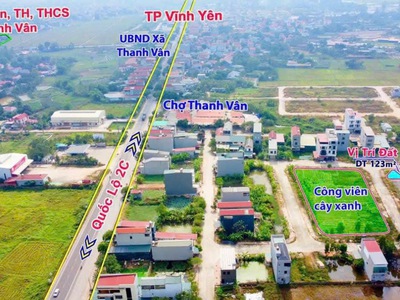 Bán đất 2 mặt tiện vị trí vàng giáp công viên gần chợ thanh vân và ubnn 0