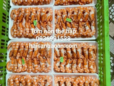 Nơi bán nõn tôm thẻ hấp ngon 0