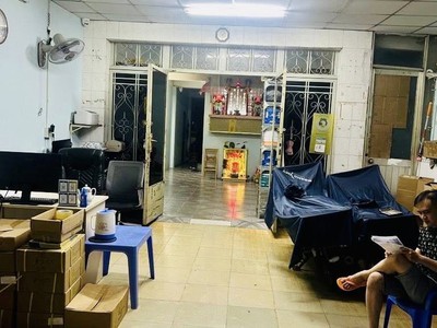 Mặt tiền giá hẻm   giáp ngã tư âu cơ   lạc long quân   116m n 5   4 tầng   5pn chỉ 13.x 0