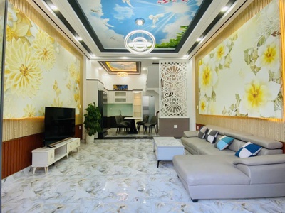 Đường 10m siêu thoáng   xe hơi ngủ trong nhà   nhà mới 4 tầng   giáp quận 7   chỉ 6.9 tỷ 1