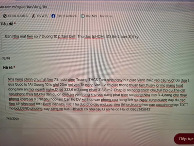 Nhà vị trí đẹp- giá tốt chính chủ cần bán nhanh căn nhà tại tp thủ đức, tphcm 1