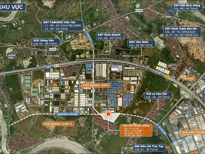 Cơ hội đầu tư kdc trung đồng   vân trung, việt yên -  gà đẻ trứng vàng    vị trí vàng, dòng tiền 0