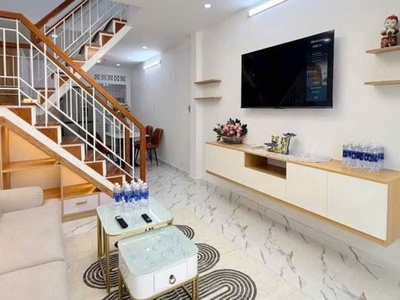 Nhà đẹp cống lở - quận tân bình   4.55 tỷ - 3.2 x 11 m vuông vức 2