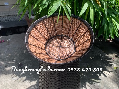 Giỏ mây nhựa trưng trái cây hoa quả 0