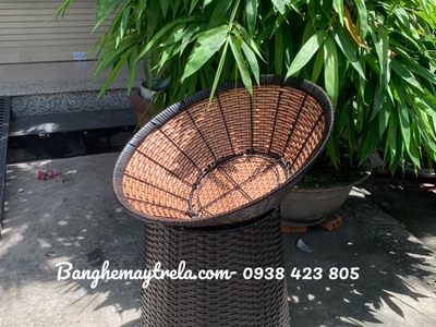 Giỏ mây nhựa trưng trái cây hoa quả 1