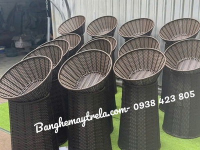 Giỏ mây nhựa trưng trái cây hoa quả 7