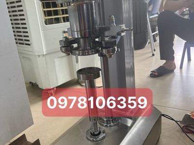 Máy viền mí lon trái cây sấy dẻo, máy ghép mí lon pet, máy viền mí lon hạt điều-óc chó 1