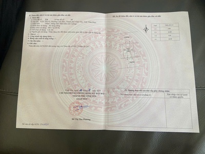 Bán đất Nguyễn Trinh, Liên Bảo, Vĩnh Yên, Vĩnh Phúc. DT 100m2 giá 5.8 tỷ 1