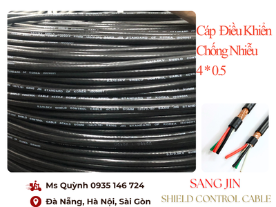 Cáp tín hiệu RS485 2 Pair 18 AWG 2x2x0.75mm2 Đà Nẵng, Hà Nội, Sài Gòn 4