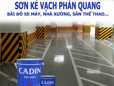 Bảng báo giá sơn kẻ vạch phản quang Cadin KV100 kẻ vạch cho đường giao thông cập nhật mới nhất hiện 0