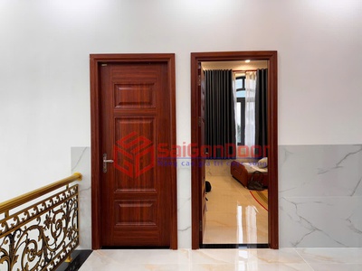 Cửa Thép Vân Gỗ   Lựa Chọn An Toàn Đang Gây Sốt 1