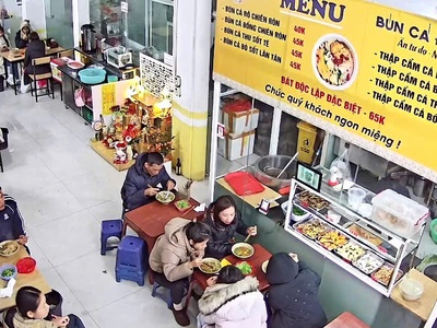 Sang nhượng quán bún cá - cổ linh, long biên 1