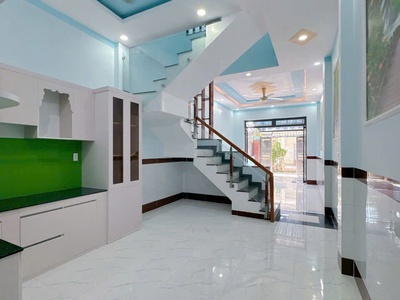 Nhà 1 trệt 1 lầu   gần dự án đông bình dương   đường xe tải, nhà mới tinh 2